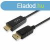 Equip EQUIP119392 DisplayPort - HDMI kbel, apa/apa, 4K, 5 m