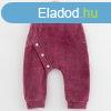 Baba plss melegt New Baby Suede clothes rzsaszn lila