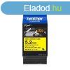 Brother HSE-611E P-Touch szalag 5,2mm Black on Yellow - 1,5m