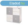 Lorelli Cupboard pelenkz komd - White & Stone Grey