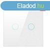 Intelligens fnykapcsol ZigBee Avatto LZTS02-EU-W2 2 utas, 