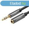 UGREEN AV118 3,5 mm-es jack AUX audio hosszabbt kbel 5 m 