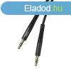 XO 2m mini jack 3,5mm AUX audio kbel (fekete)