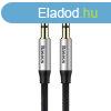 3,5 mm-es mini jack audiokbel AUX Baseus Yiven 1,5 m (feket