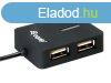 USB eloszt-HUB, 4 port, USB 2.0, EQUIP "Life"