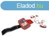 Platinet PM1070 Sport Headset + Arm Band Red