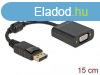 DeLock DisplayPort 1.2 male to VGA female Adapter Black