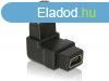 DeLock Adapter USB-B mini 5pin male/female 90angled