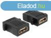 DeLock Adapter HDMI-A female > HDMI-A female with screw h