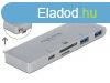 DeLock 3 Port Hub and 2 Slot Card Reader for MacBook with PD