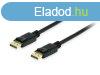 EQuip DisplayPort to DisplayPort 1.4 8K/60Hz cable 3m Black