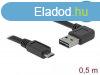 DeLock EASY-USB 2.0 Type-A male angled left / right > USB