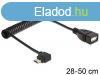 DeLock USB micro-B male angled > USB 2.0-A female OTG coi