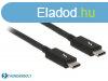 DeLock Thunderbolt 3 (20 Gb/s) USB-C cable male > male pa