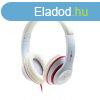 Gembird MHS-LAX-W Sztereo headset White