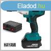 HAYAMI tve csavaroz  2 akkuval 188V HA-1007