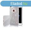 Glitter (3in1) - Apple iPhone 15 Pro Max (6.7) ezst sziliko