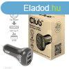 Club3D 36W Notebook/Laptop Power Car Charger Black