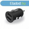 Hama Mini Car Dual Charger Black