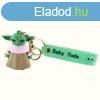 Baby Yoda lny kulcstart, zld