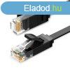 UGREEN Ethernet RJ45 lapos hlzati kbel, Cat.6, UTP, 2m (f