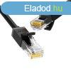 UGREEN Ethernet RJ45 hlzati kbel, Cat.6, UTP, 5m (fekete)