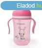 Cangaroo Cup Bunny szvszlas pohr 300 ml 6h+ rzsaszn