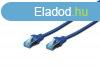 Digitus CAT5e SF-UTP Patch Cable 1m Blue