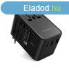 Choetech PD5020 35W EU/US/AUS/UK Travel Adapter with Built-i