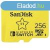 SanDisk microSDXC krtya NINTENDO SWITCH 256GB, 100MB/s, U3,