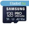 SAMSUNG Memriakrtya, PRO Ultimate microSD with Reader 128G