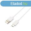 Avax CB103W PURE USB-A - Type-C 1m Cable White