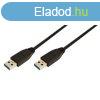 Logilink CU0039 Cable USB 3.0 Type A to Type A 2m Black