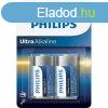 Philips LR14E2B/10 elem ultra alkali c 2-bliszter