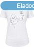 Mr. Tee Ladies One Line Fit Tee white