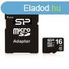 Silicon Power MicroSD krtya - 16GB microSDHC Class10 + adap