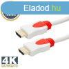 Delight Jelkbel HDMI-HDMI 2.0 3D aranyozott Am/Am 5m White