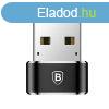 Baseus talakt USB Type - C USB adapter csatlakoz fekete 