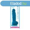  ColourSoft 5 inch Soft Dildo Blue 