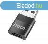 Hoco UA17 OTG adapter USB A - Type C, fekete