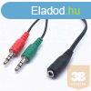 BLACKBIRD talakt Headset Stereo jack 1x 3.5mm 4 pin femal