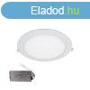 LED PANEL KEREK 12W 2700K SLLYESZTETT SZERELS +SRGSSGI