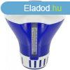 Medence vegyszer adagol hmrvel, 17 cm, sttkk/fehr - 