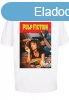 Mr. Tee Pulp Fiction Poster Oversize Tee white