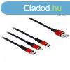 Delock Kbel - 85891 (USB2.0 - microUSB, Lightning, USB Type