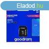 Goodram microSDHC 32GB Class 10 memriakrtya SD adapterrel 