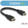 DELOCK kbel HDMI male / male sszekt 4K 25cm