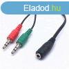 BLACKBIRD talakt Headset Stereo jack 1x 3.5mm 4 pin femal