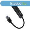 AXAGON HMA-GL3A 3x USB-A + GLAN, USB3.2 Gen 1 hub, metal, 20