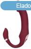 Shots Loveline Bendable Vibrating Strapless Strap on Merlot 